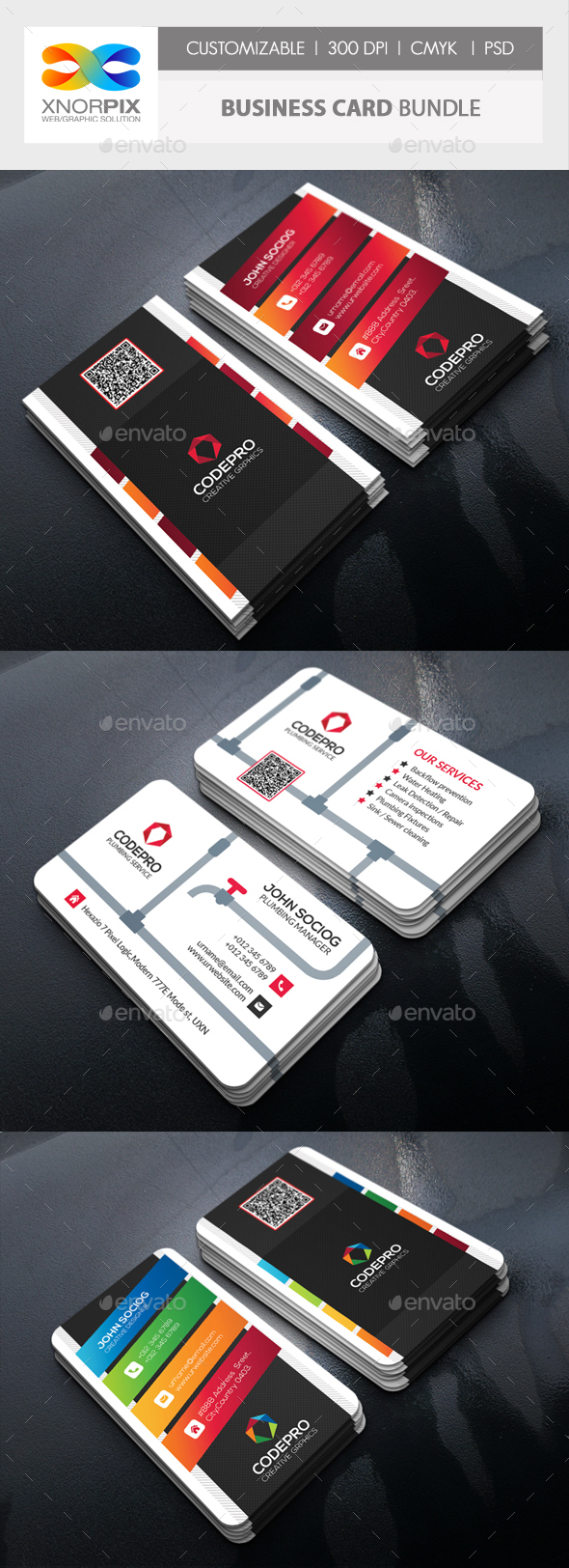 Business Card Bundle - Corporate Business Cards