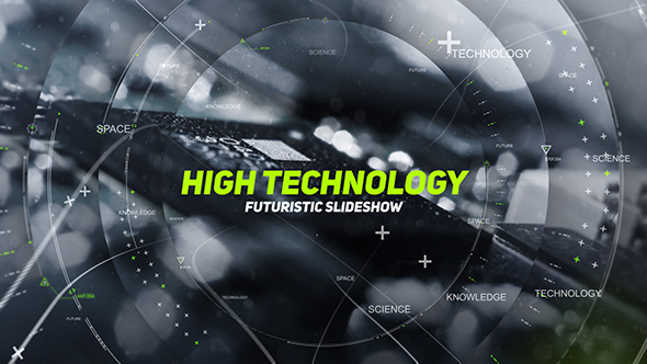 High Technology Futuristic Slideshow | Opener