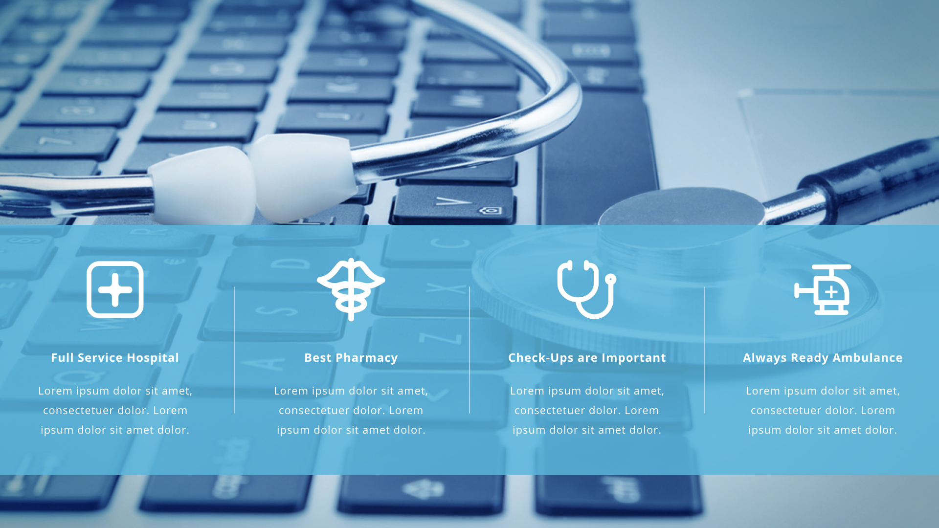Medical and Healthcare Keynote Pitch Deck by Spriteit GraphicRiver