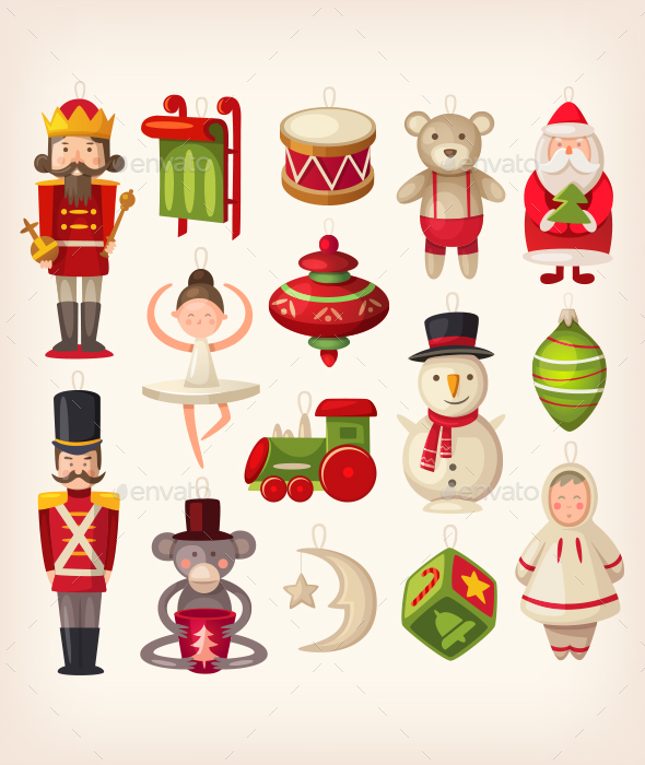 Christmas Tree Toys - Christmas Seasons/Holidays