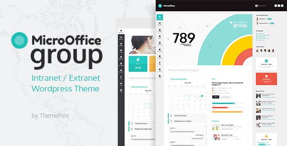 Micro Office | Intranet and Extranet WordPress Theme - Directory & Listings Corporate