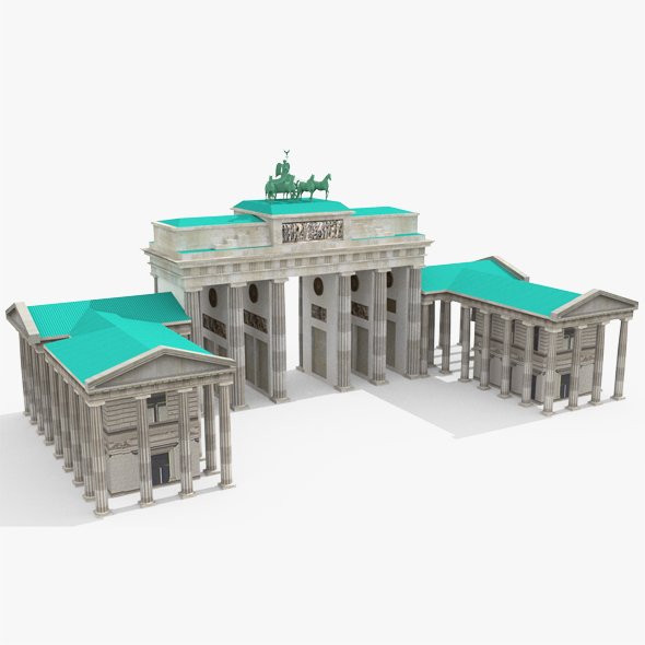 Brandenburg Gate - 3Docean 19200606
