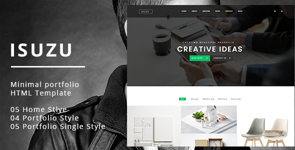 Isuzu - Creative - ThemeForest 19087802