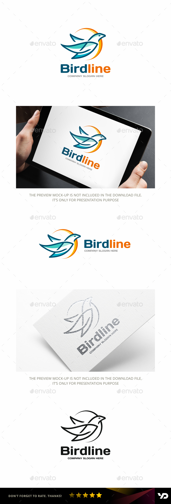 Bird - Animals Logo Templates