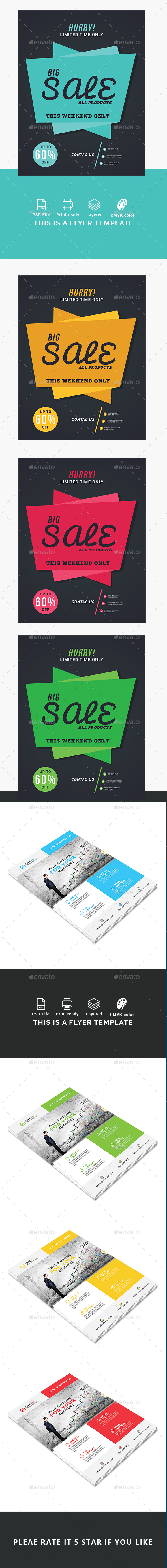 Flyer bundle - Flyers Print Templates