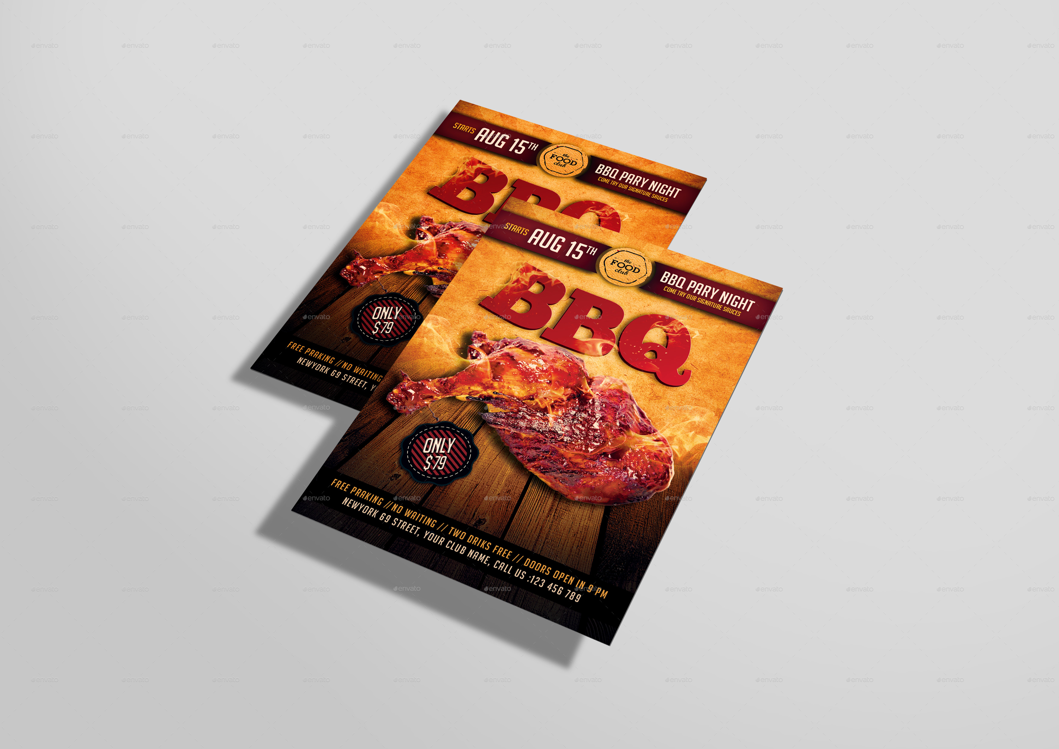 BBQ Party by DesignsTemplate | GraphicRiver