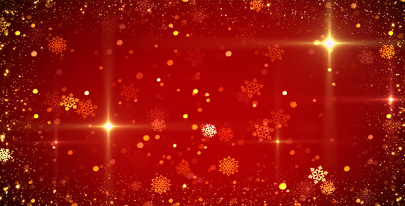 Red Christmas Background by AS_100 | VideoHive