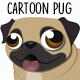 Cartoon Pug Dog - VideoHive Item for Sale