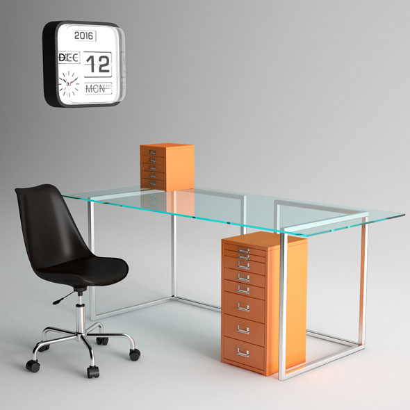 Office Furniture - 3Docean 19207753