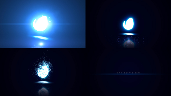 Glowing Particle Logo Reveal 21