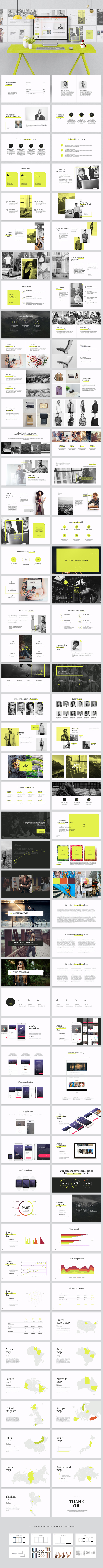 Razor-Powerpoint Template - Business PowerPoint Templates