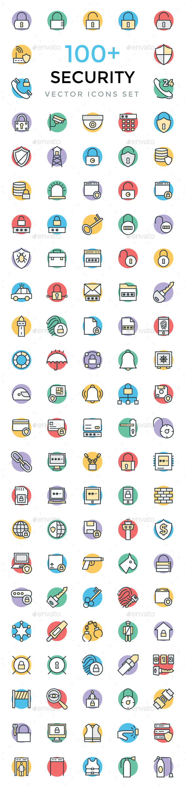 100+ Security Vector Icons - Icons