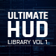 Ultimate HUD Library vol. 1/ Dron Ui Future Space Package/ Cyber Space Screens/ Circles/ Line/ Grid - VideoHive Item for Sale