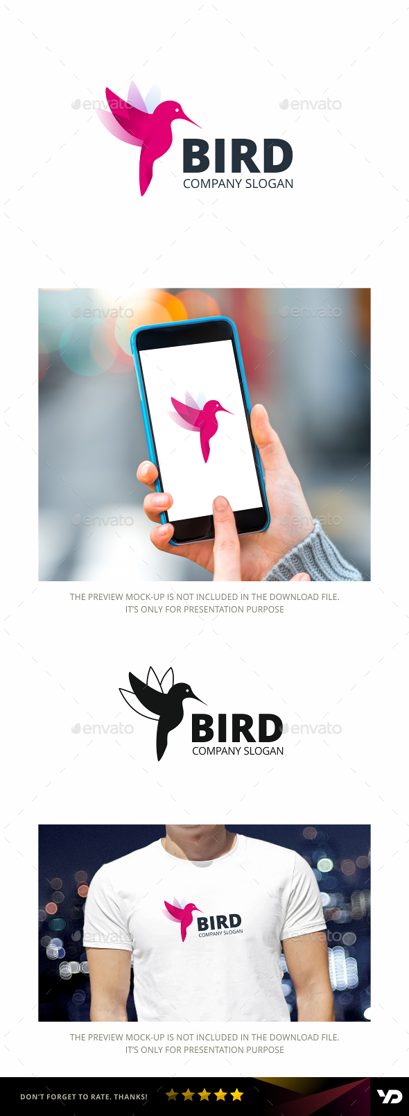 Bird - Animals Logo Templates