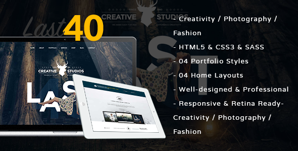 Last 40 Creative - ThemeForest 19211448