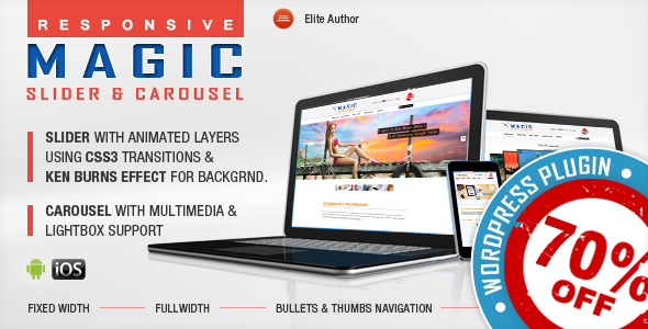 Magic Responsive Slider and Carousel WordPress Plugin - CodeCanyon Item for Sale