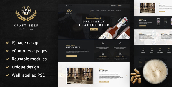 Craft Beer Nation - ThemeForest 19213585