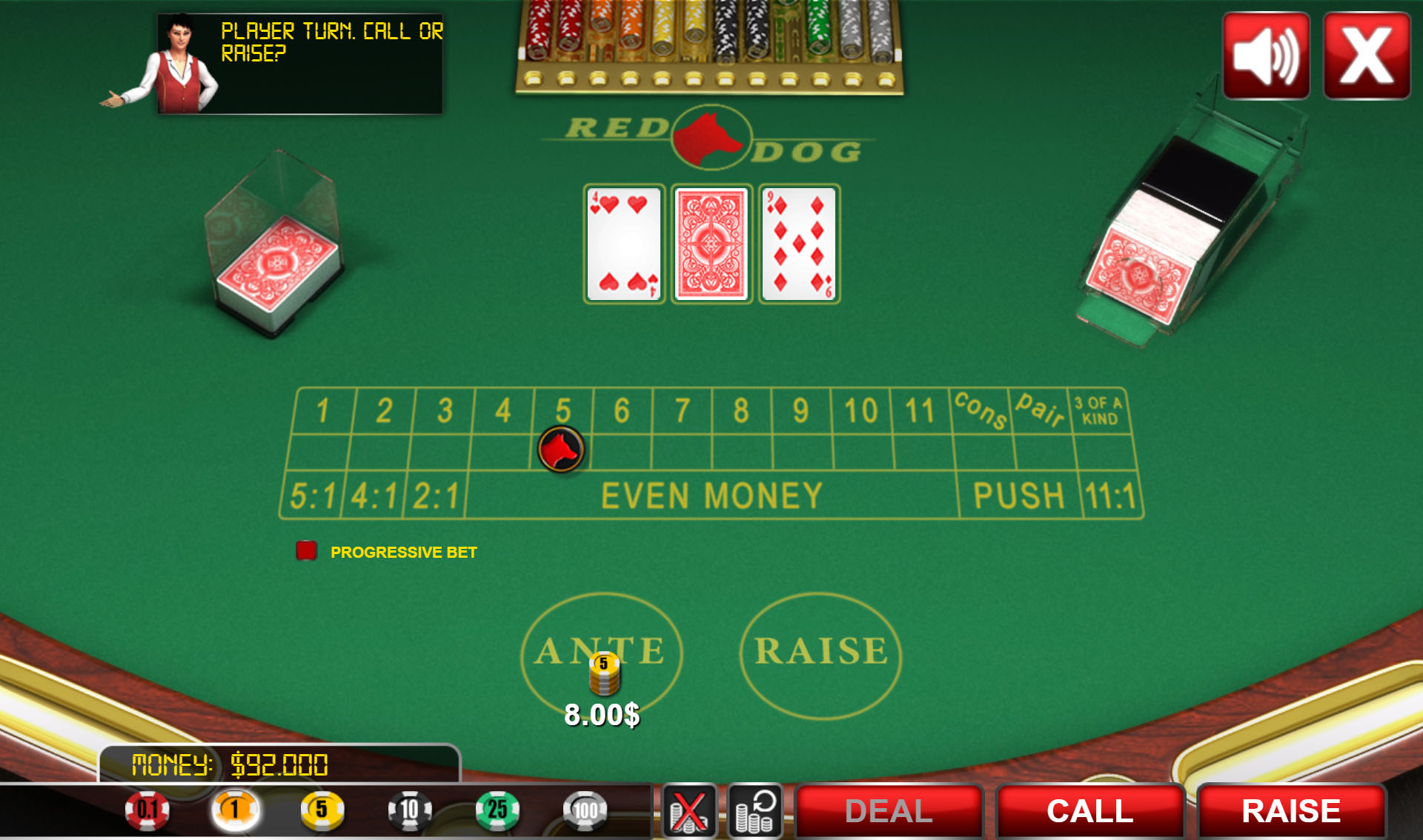 Red Dog Casino Game