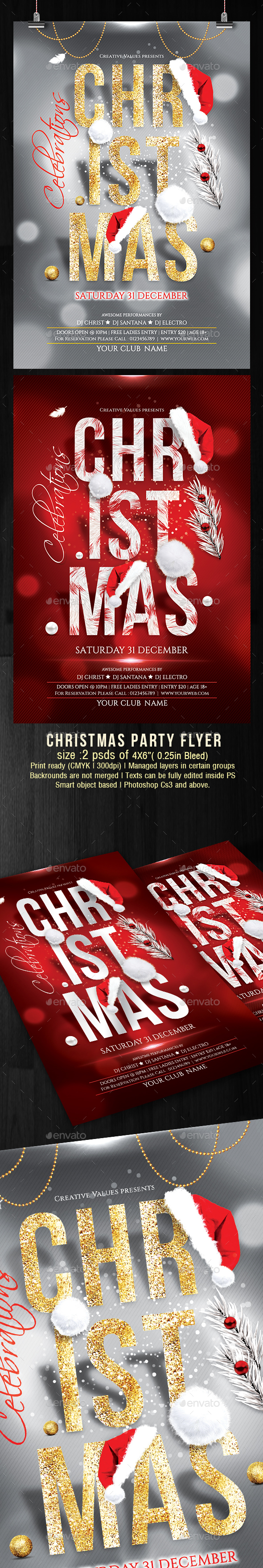 Christmas Party Flyer