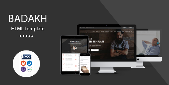 Badakh - Corporate Business Template