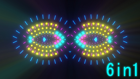 Stage Lights VJ Loop