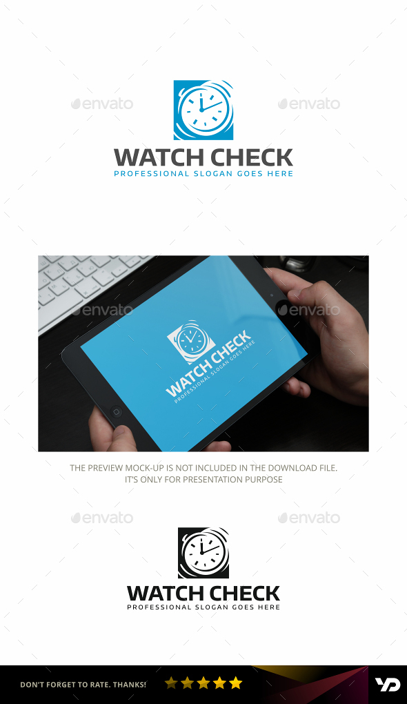 Watch - Objects Logo Templates