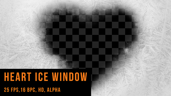 Heart Ice Window Mask