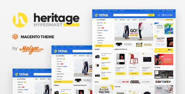 Heritage - Responsive Magento 2 Theme - Magento eCommerce