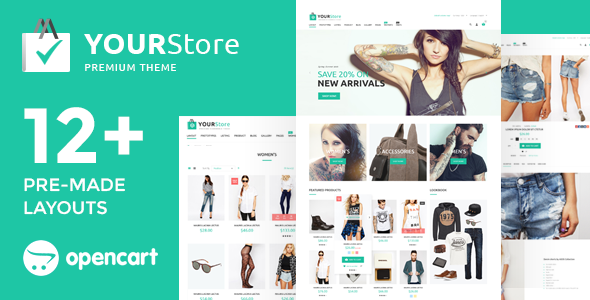 YourStore - OpenCart theme - OpenCart eCommerce