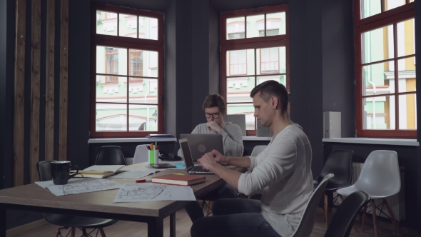 Friendly Businesswoman Bring Drink Employees alt