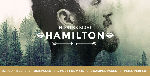Hamilton - Hipster - ThemeForest 19219118
