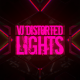 VJ Distorted Lights (4K Set 6)