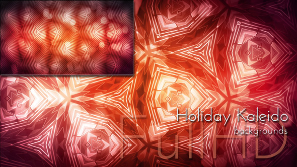 Holiday Kaleidoscope Pattern