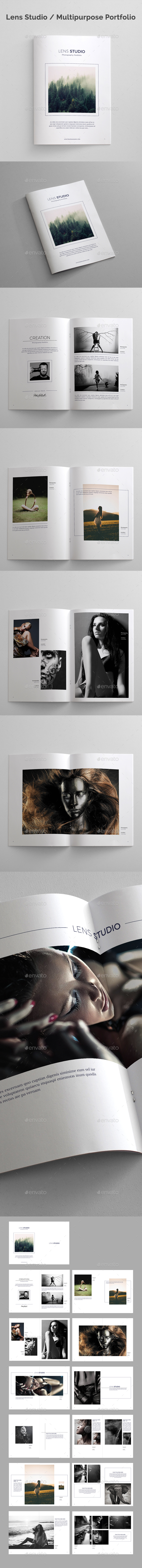Lens Studio / Multipurpose Portfolio - Portfolio Brochures