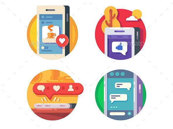 Like Putting in Social Networks - Web Elements Vectors