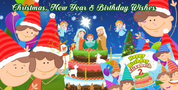 Christmas New YearHappy - VideoHive 12134558