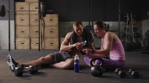 Cross training at a gym alt