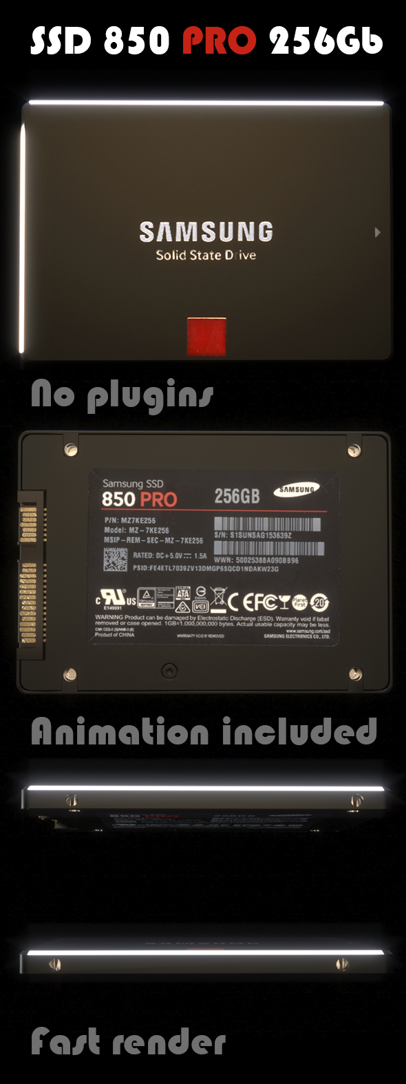 SSD 850 PRO - 3Docean 19223484
