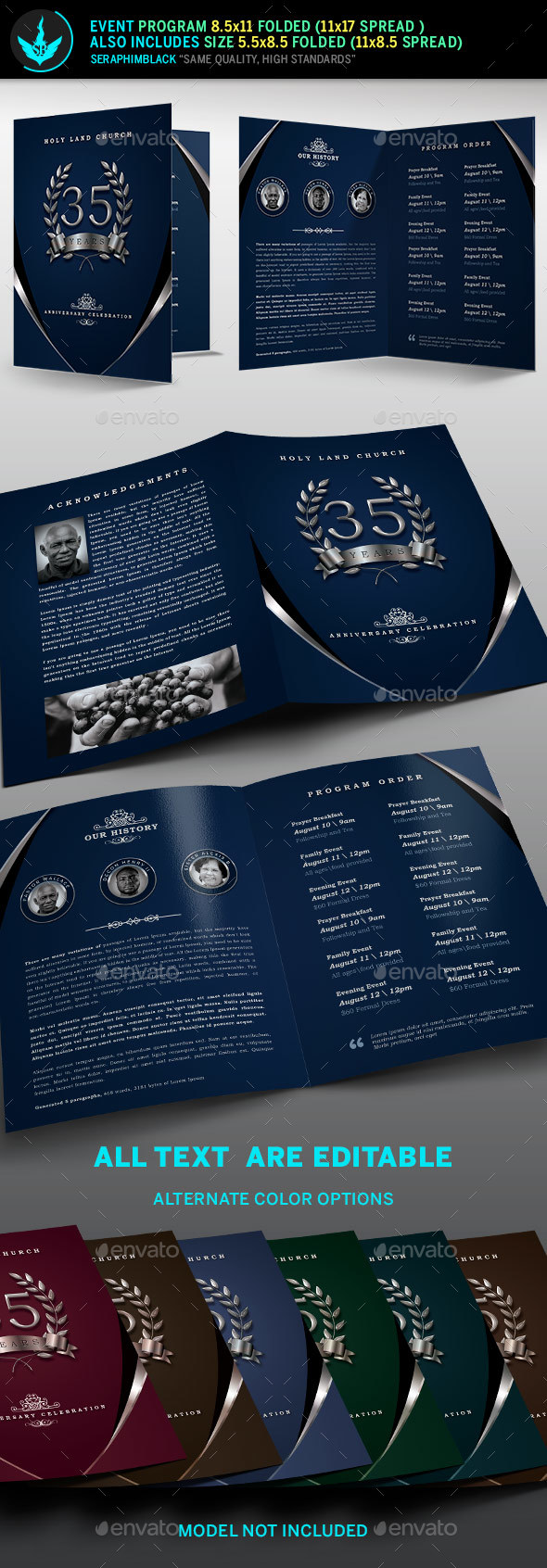 souvenir book design templates