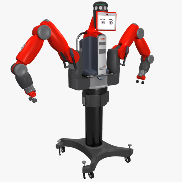 Industrial Baxter Robot - 3Docean 19224720