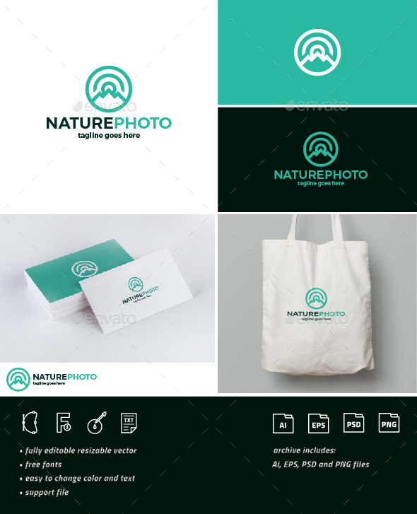 Nature Photo Logo - Nature Logo Templates