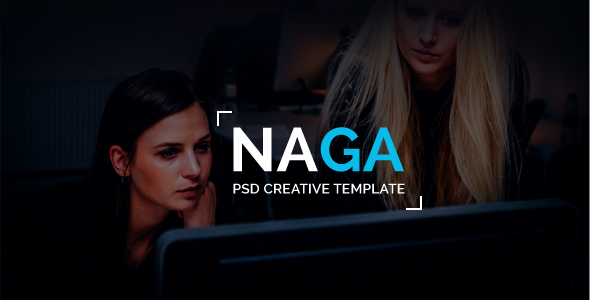 NAGA - One Page PSD Template