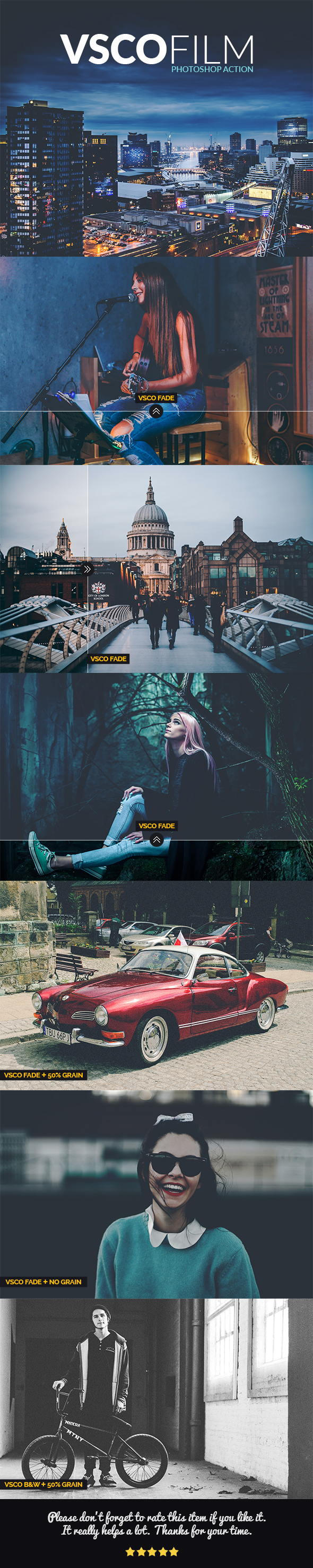 VSCO Film - Photo Effects Actions