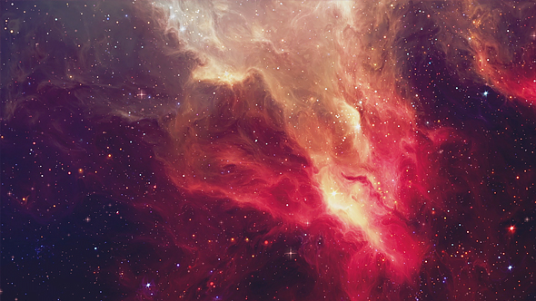 Beautiful Space Nebula, Motion Graphics VideoHive