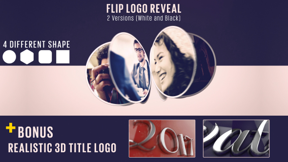 Flip Logo Reveal