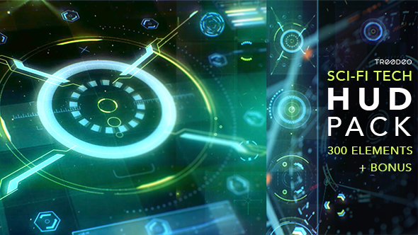 HUD Sci-Fi Infographic - VideoHive 18967517
