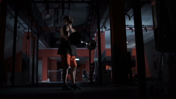 Inflated Man Raises the Bar alt