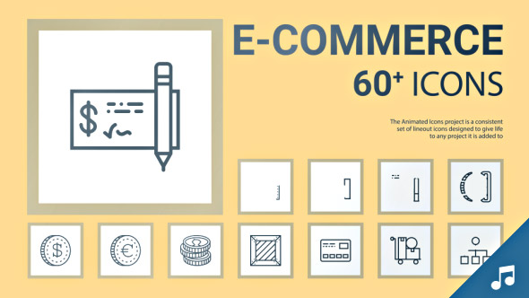 e-Shop and e-Commerce Icons and Elements