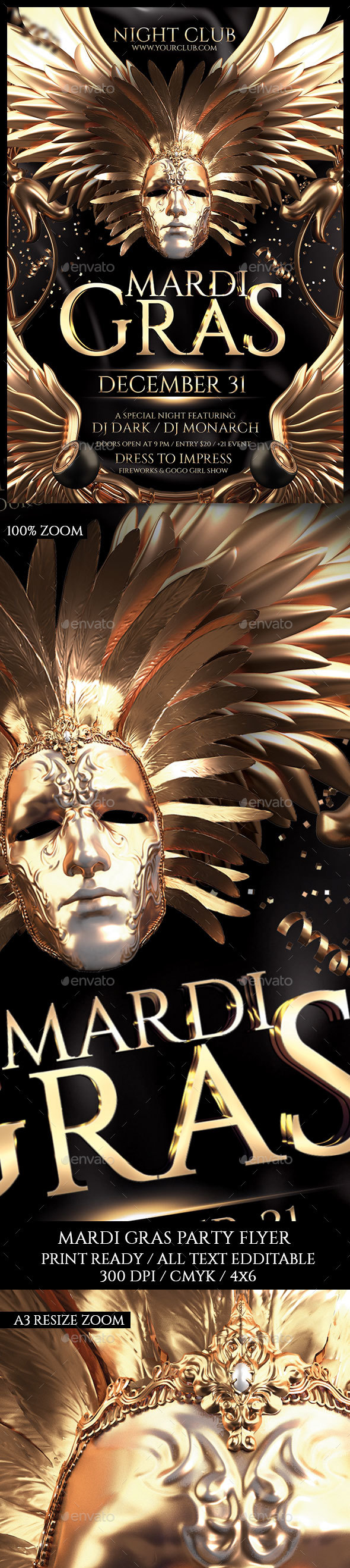 Mardi Gras Party - Clubs & Parties Events