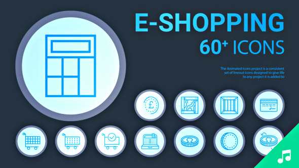 eShop and eMarket Icons and Elements